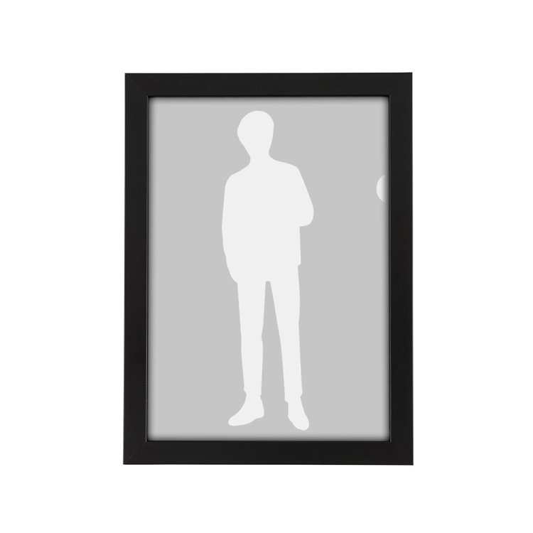 クリアホルダーフレーム　A4 ブラック