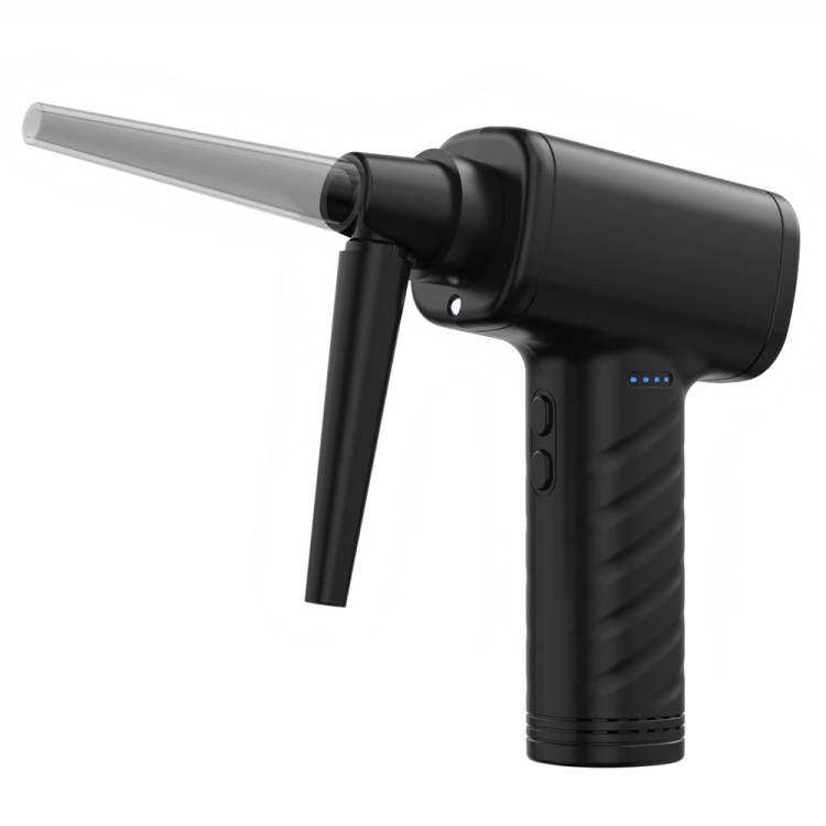 電動エアダスター充電式/ブラック