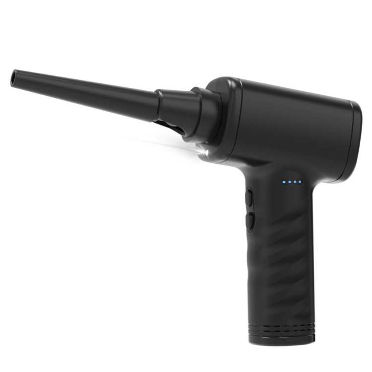 電動エアダスター充電式/ブラック