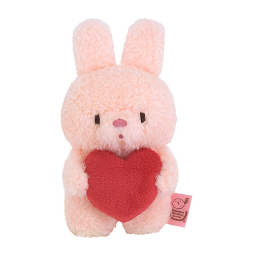 サンレモン　ふわふわたっとん ぬいぐるみ SS はーと うさぎ PK P-8972