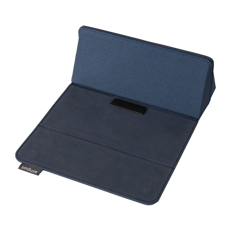 スマウス マウスパッド付きマルチケース ネイビーブルー