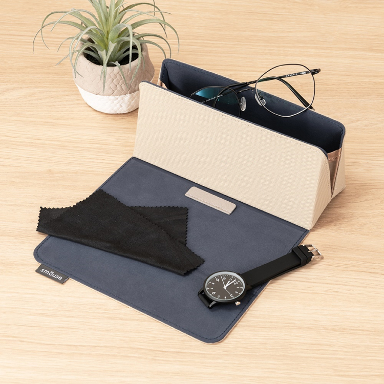 スマウス マウスパッド付きマルチケース ベージュ