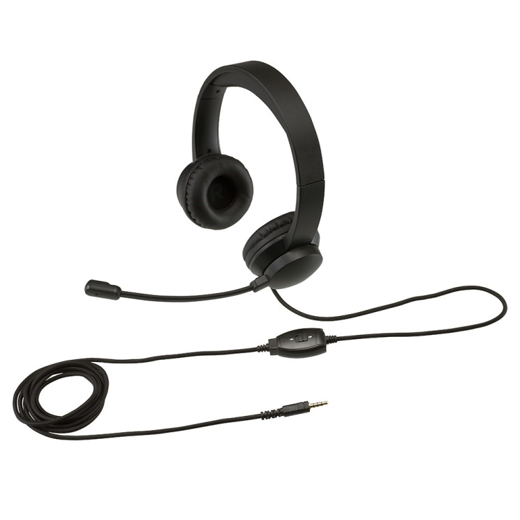 4極ヘッドセット/ブラック MHM-S34BK(tm)