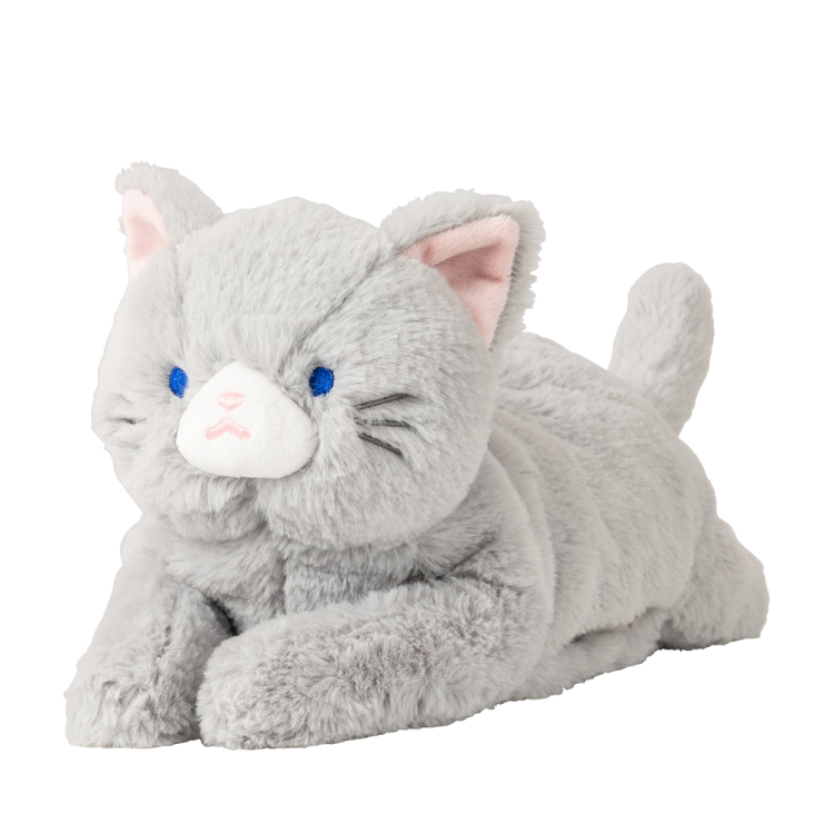 ほかほかペットぬいぐるみ／ハチワレグレー SNL-HP-C1