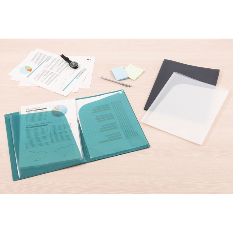 ポイ・ファイル　A4 8ポケット クリア　CBCH8-C