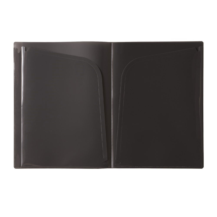 ポイ・ファイル　A4 8ポケット ダークグレー　CBCH8-DGY