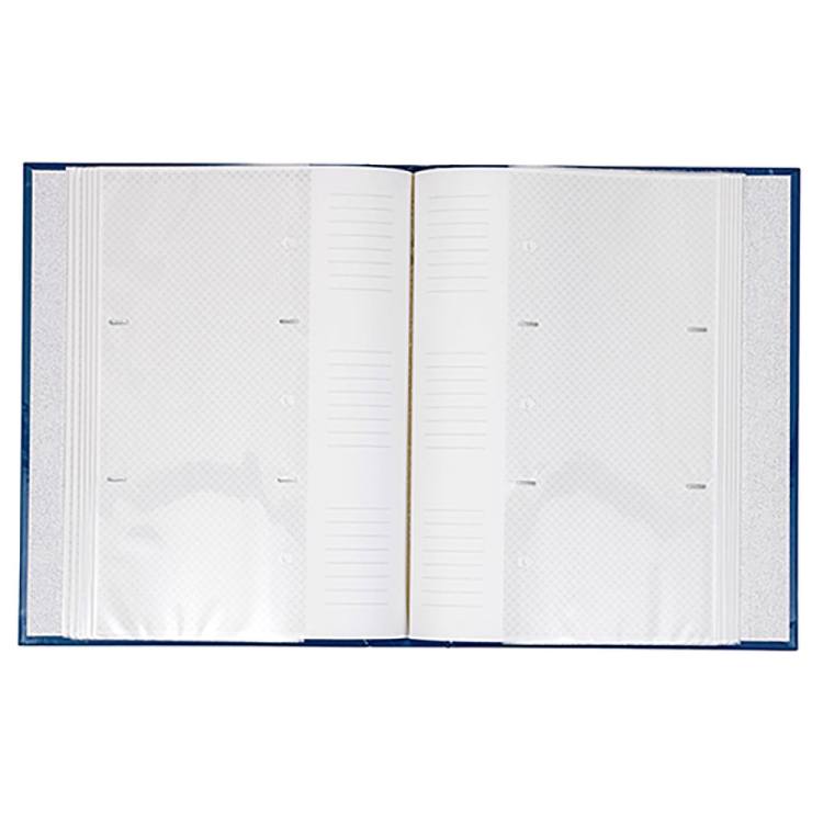 1PLポケットアルバム180/カメラ/ブルー 1PL-2502-B