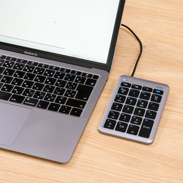 USB 有線 Type-Cテンキー/グレーブラック TNK-SU235GYBK TNK-SU235GYBK(tm)