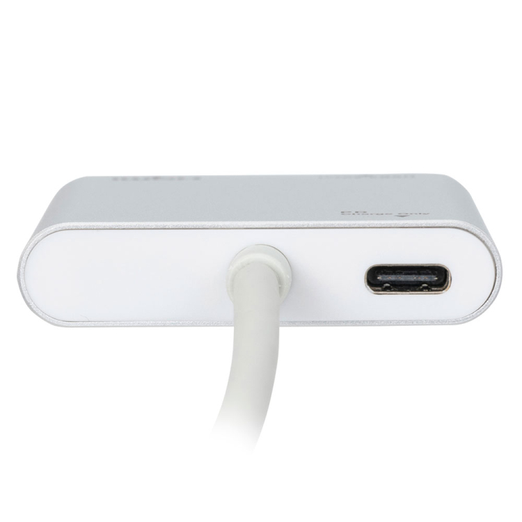 PD対応Type-Cドッキングステーション/シルバー UD-C03SL(tm)