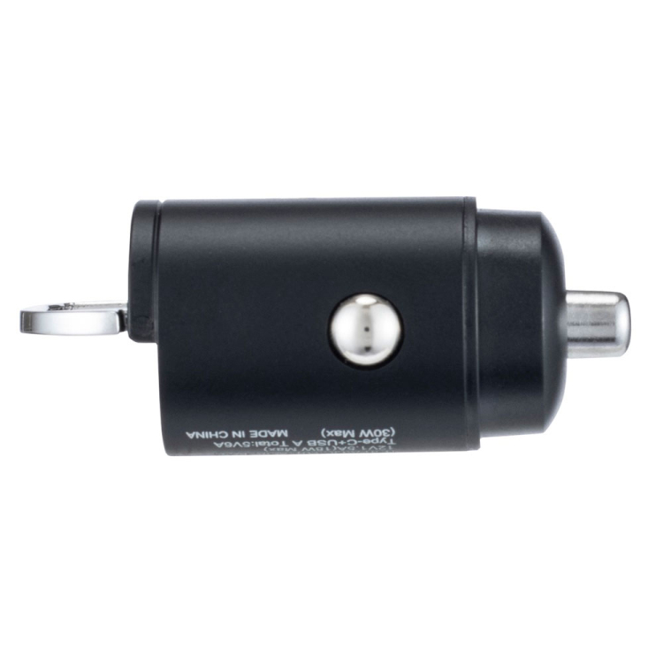 45W PD充電対応 Type-C1ポート+USB A1ポートカーチャージャー【JYU-DCU03】ブラック JYU-DCU03BK(tm)