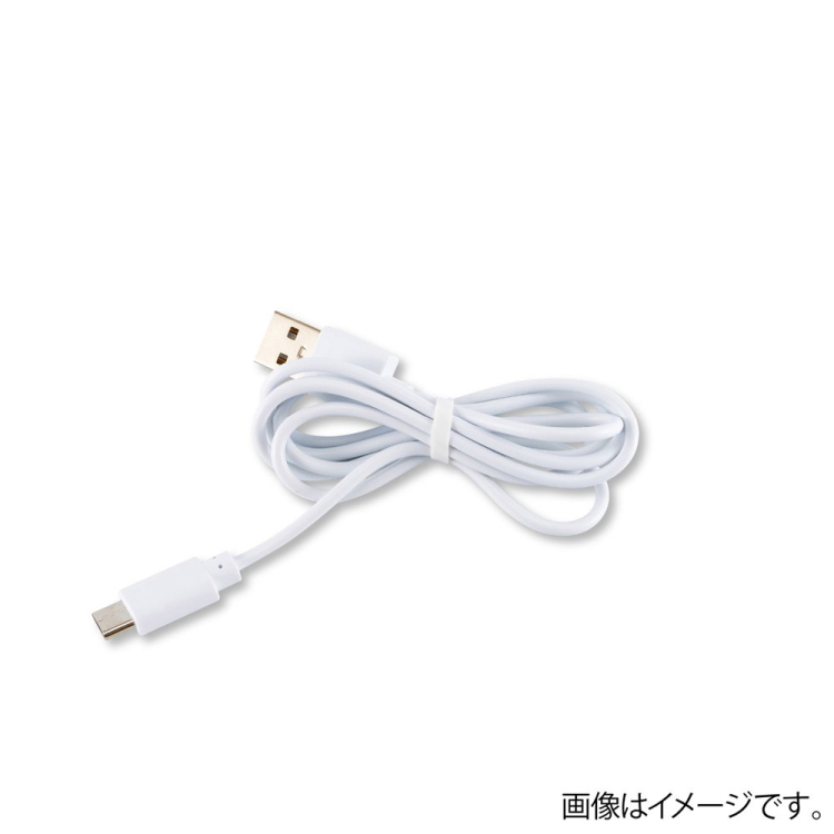 USB充電式　LEDデスクライト　／ホワイト　UA-LED016W（tm）