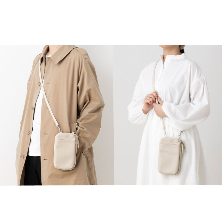 ショルダーウォレット/ライトグレー SMC-FC10LBG(tm)