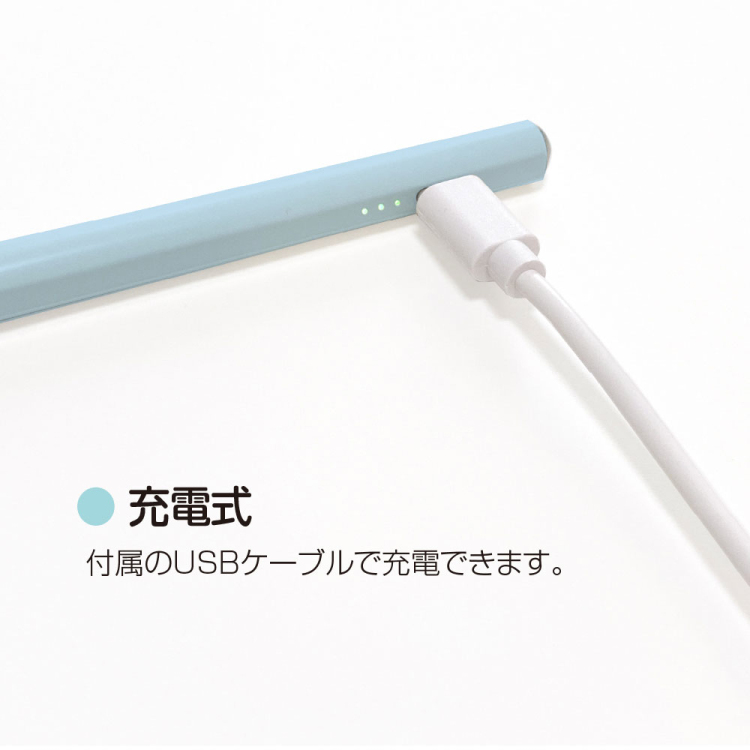 iPad専用充電式タッチペン/グレイッシュブルー TPEN-001BL(tm)