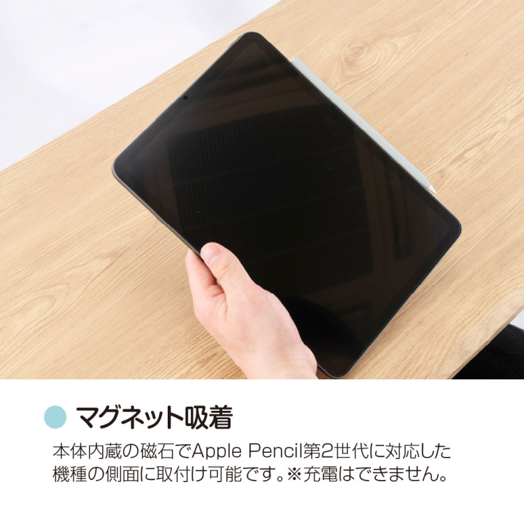 iPad専用充電式タッチペン/ライトグレー TPEN-001GY(tm)