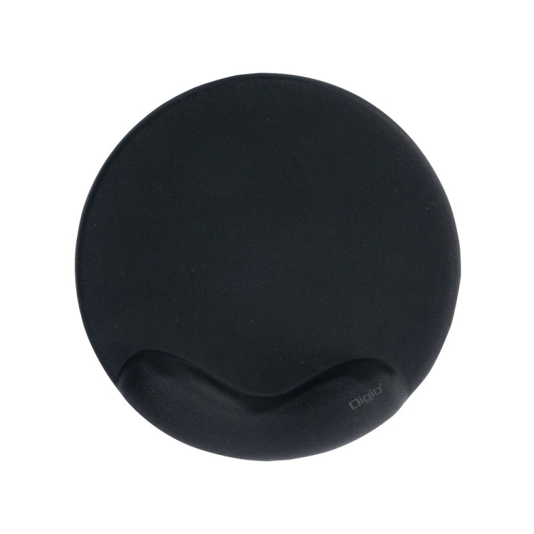 リストレスト付きマウスパッド／ブラック　MUP-938BK（tm）