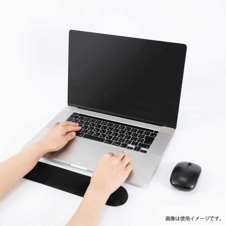 リストレスト ロングタイプ/ブラック WR-717BK(tm)