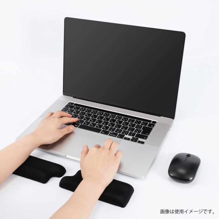 リストレスト ロングタイプ combi/ブラック WR-719BK(tm)