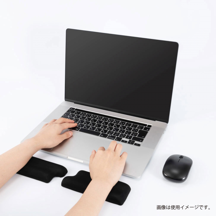 リストレスト ロングタイプ combi/ブラック WR-719BK(tm)