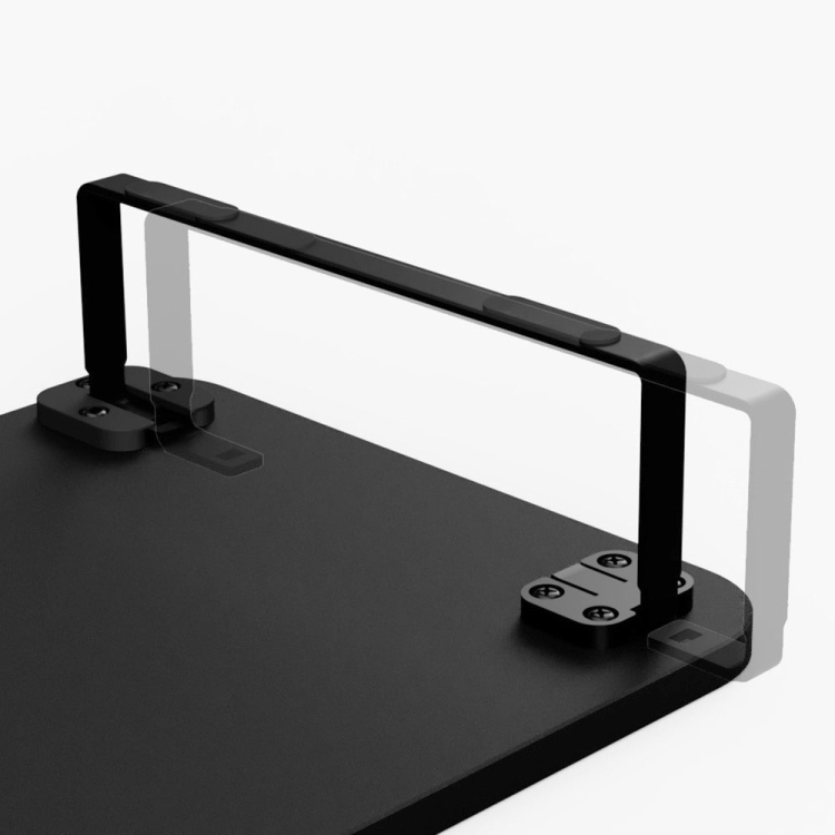 シンプルデスクトップラック 幅60cm/ブラック FDR-6025BK