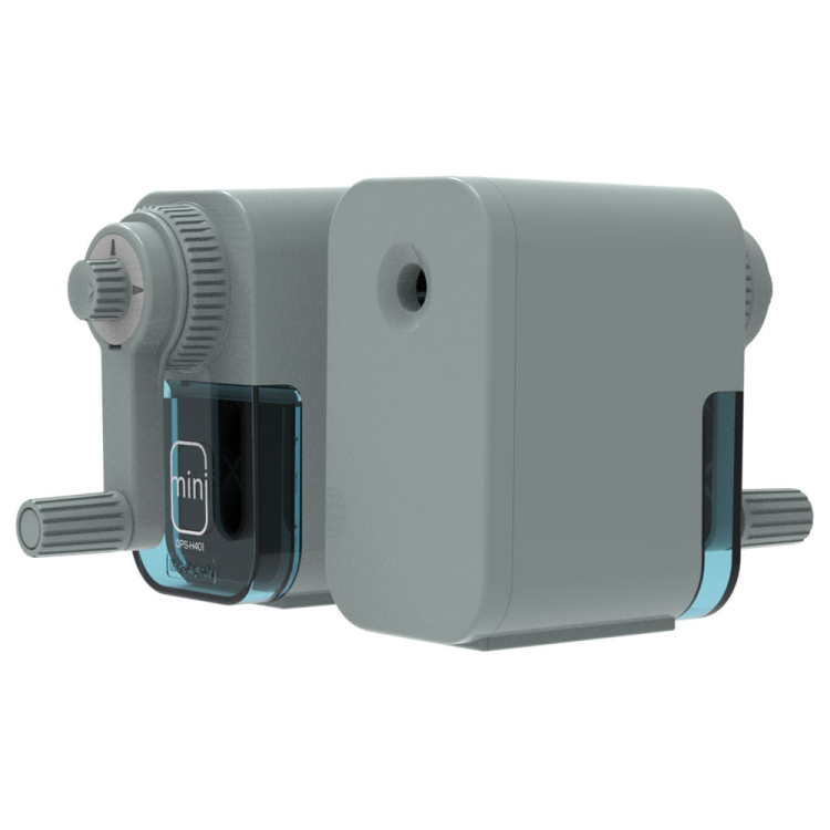 手動鉛筆削りmini/グレイッシュブルー DPS-H401GB