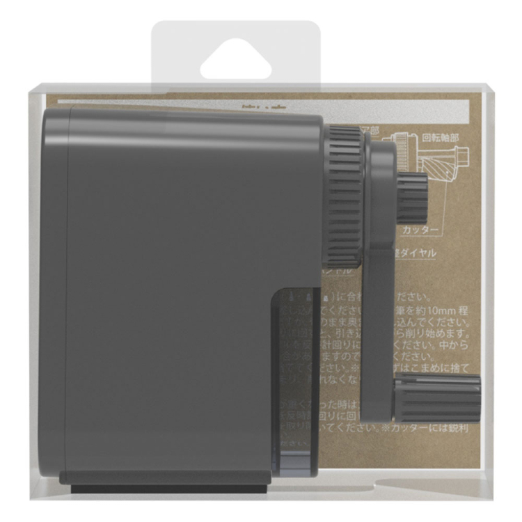 手動鉛筆削りmini／ブラック　DPS-H401BK