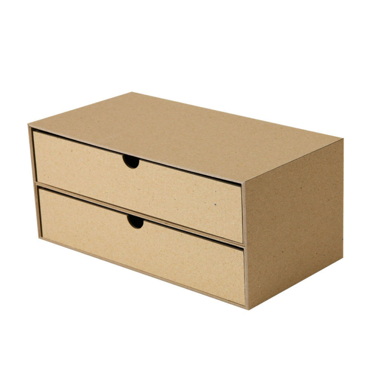 リトレイ　チェストワイド2段／クラフト　RTY-CW01KR