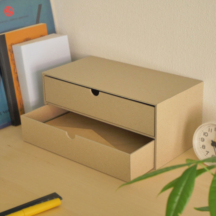 リトレイ　チェストワイド2段／クラフト　RTY-CW01KR