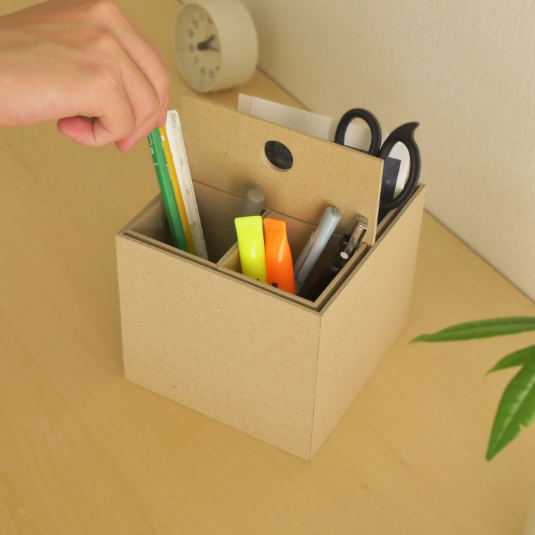 リトレイ　ハンドルボックス／クラフト　RTY-HB01KR