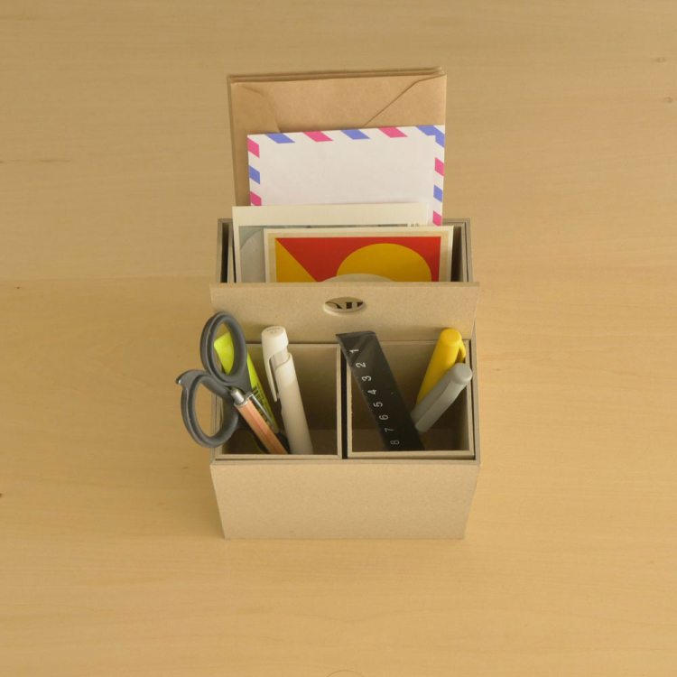 リトレイ　ハンドルボックス／クラフト　RTY-HB01KR