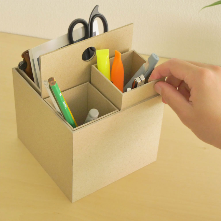 リトレイ　ハンドルボックス／クラフト　RTY-HB01KR