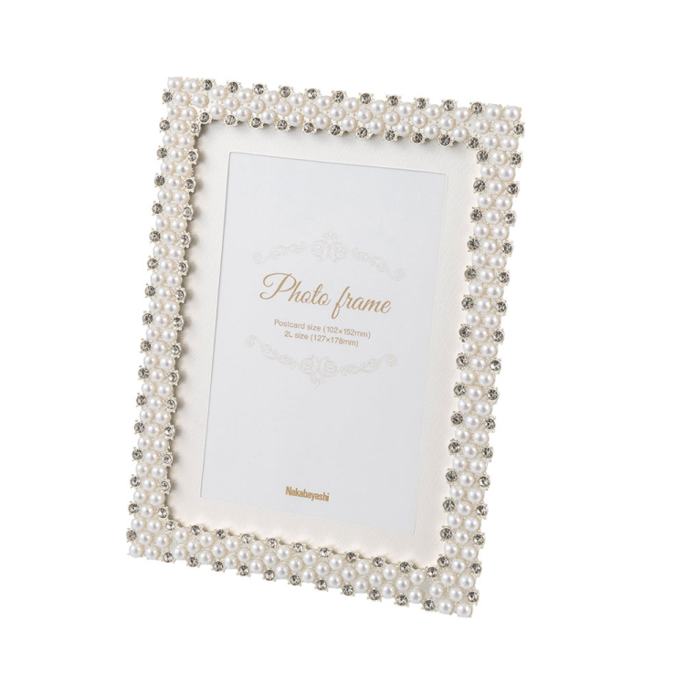 合金フレーム ジュエル 2L・KG ホワイト F-TA-114-2LKG-W