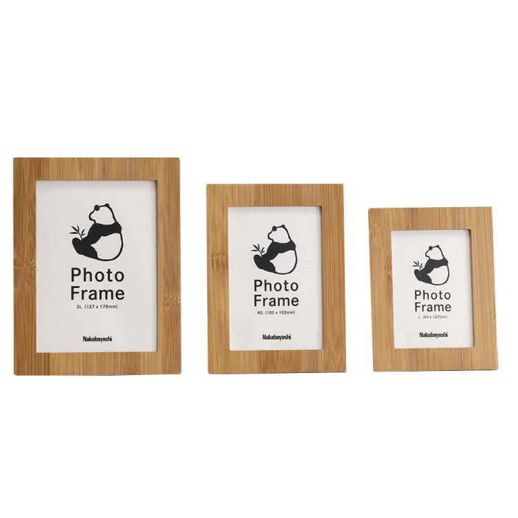 フォトフレーム　竹製　L　ナチュラル　F-TW-105-NA