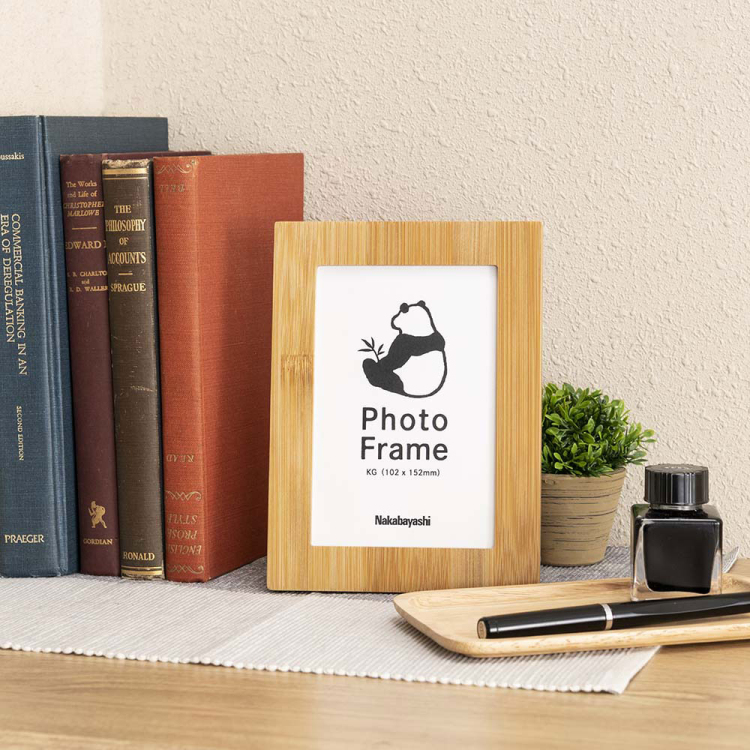 フォトフレーム 竹製 KG ナチュラル F-TW-106-NA