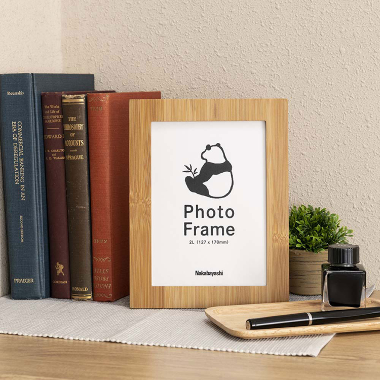 フォトフレーム 竹製 2L ナチュラル F-TW-107-NA