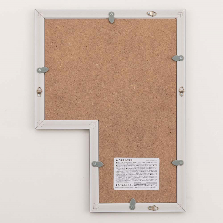 多窓額 L型115 2窓 ホワイト F-SP-115-W