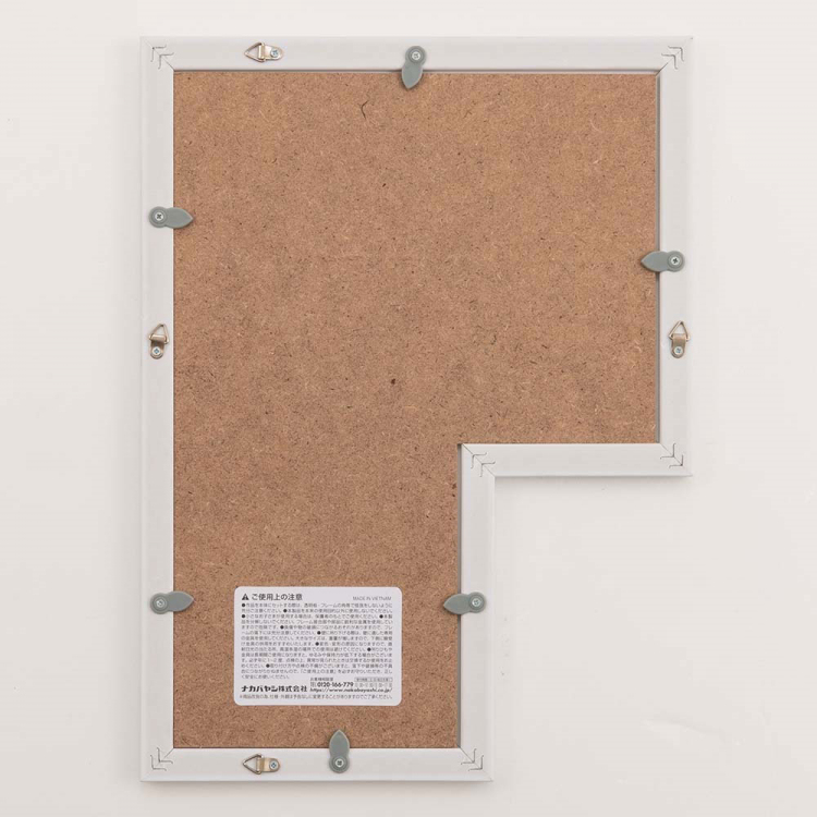 多窓額 L型116 3窓 ブラック F-SP-116-D