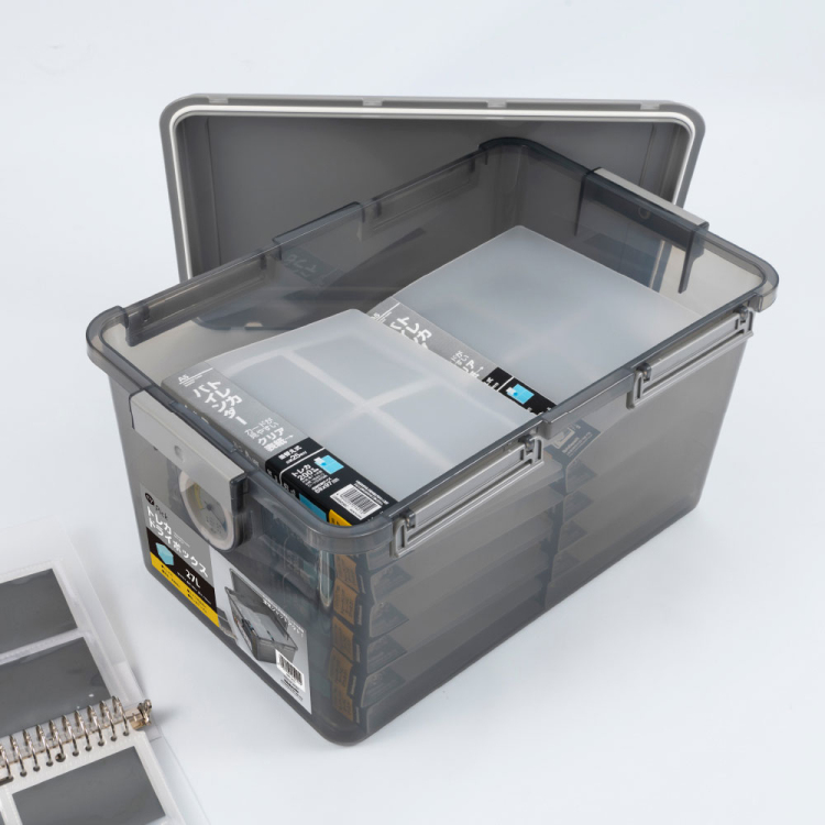 トレカドライボックス27L/グレー TKB-27L-N