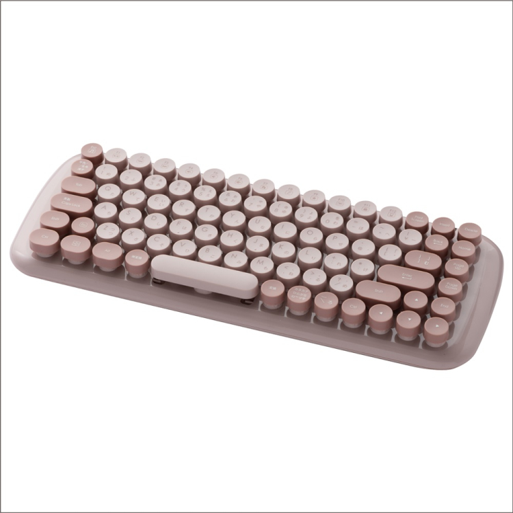 無線ラウンドキーキャップ キーボード/スモーキーピンク MK-03KBP(tm)