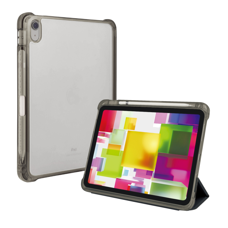 iPad10.9衝撃吸収ケース/ブラック TBC-IP2202BK(tm)