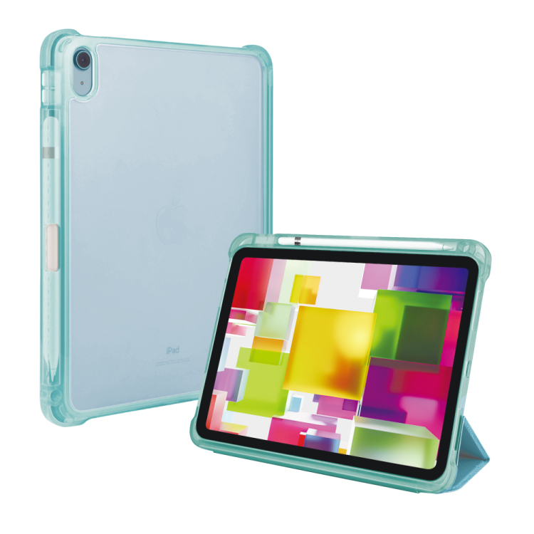 iPad10.9衝撃吸収ケース/ライトブルー TBC-IP2202LBL(tm)