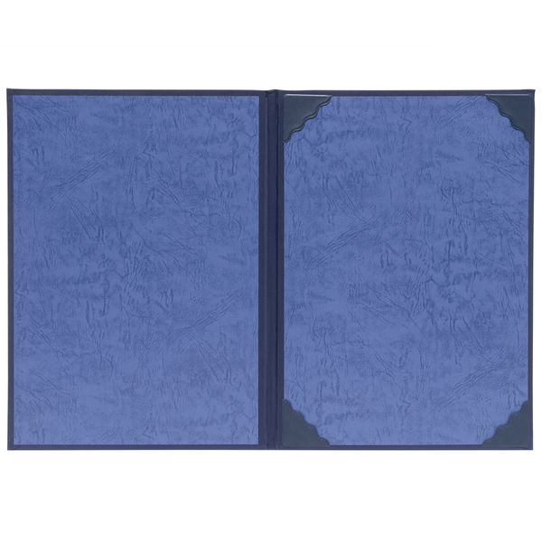 ナカバヤシ 証書ファイル 布クロス貼りタイプ A4判 FSH-A4B 紺