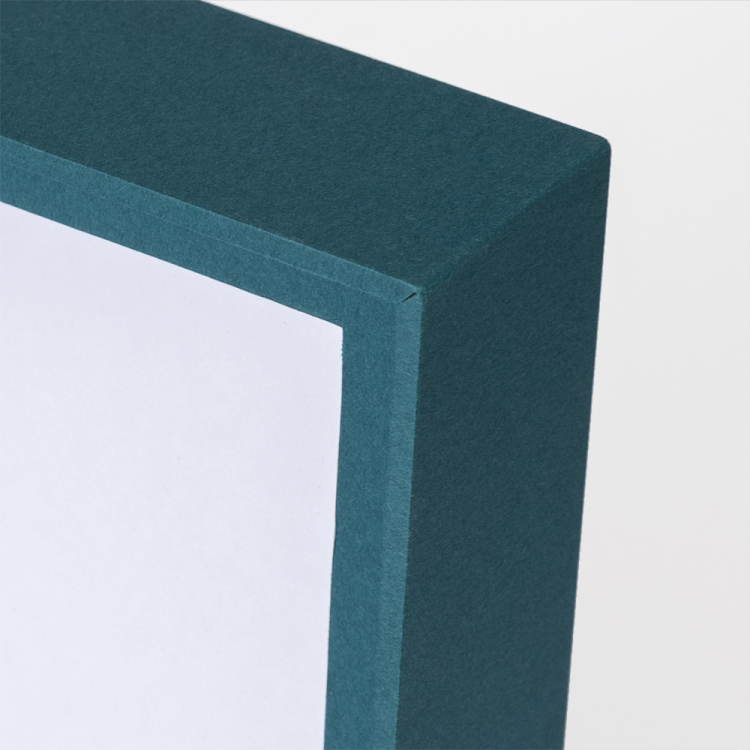 ペーパーステーショナリー 紙製フォトフレーム L判 ピーコックブルー F-TPA-101-B