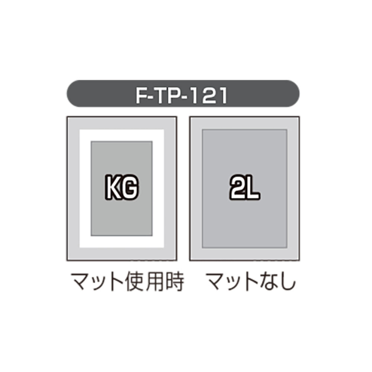 フォトフレーム　2L　ホワイト F-TP-121-W