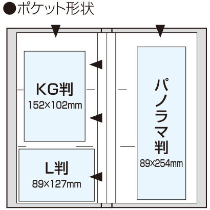 ナカバヤシ キャラクター PMXポケットアルバム/L判120枚収納 ドナルドダック PMX-120-6-4/G