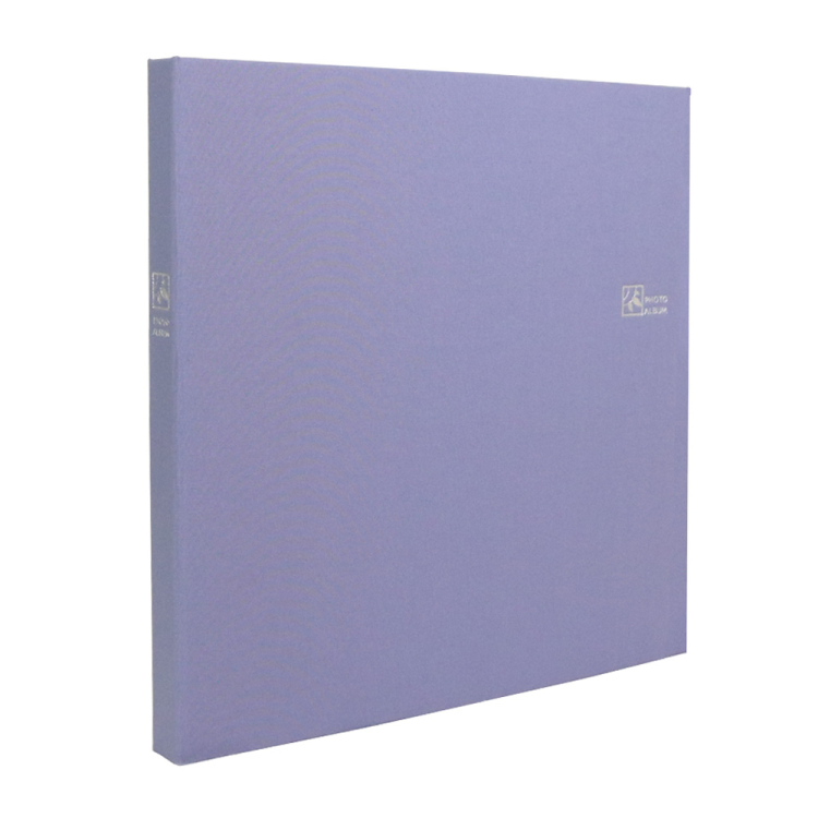 【WEB限定品】ナカバヤシ セラピーカラー ましかく大容量 9面ポケットアルバム 3列×3段タイプ スクエア判360枚収納 TCPK-SQ-360-WP　ウィッシュパープル