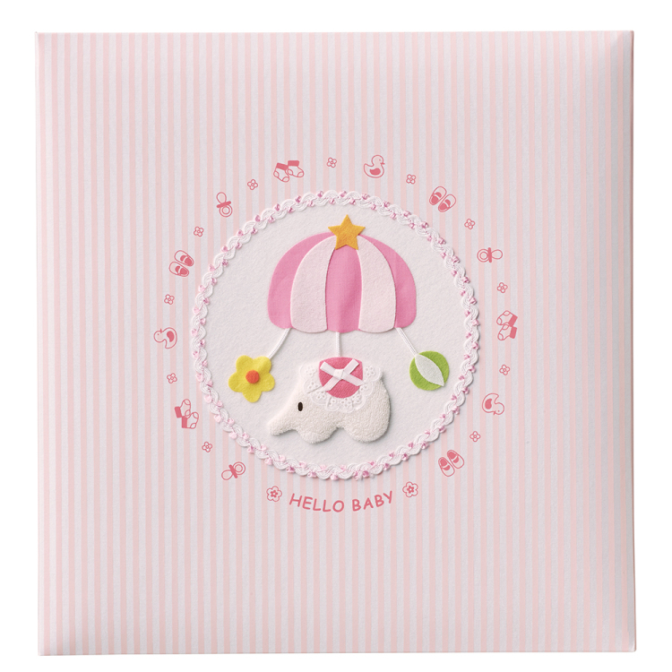 ナカバヤシ フエルアルバム 誕生用トイモービル ア-LB-300-Pピンク