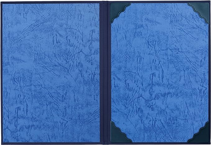 ナカバヤシ 証書ファイル 布クロス貼りタイプ B4判 FSH-B4B 紺