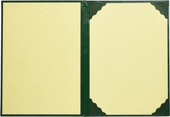 ナカバヤシ 証書ファイル VPクロス貼りタイプ B5判 FSL-B5G 緑