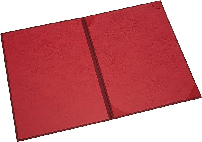 ナカバヤシ 証書ファイル 布クロス貼りタイプ B4判 FSH-B4R 赤