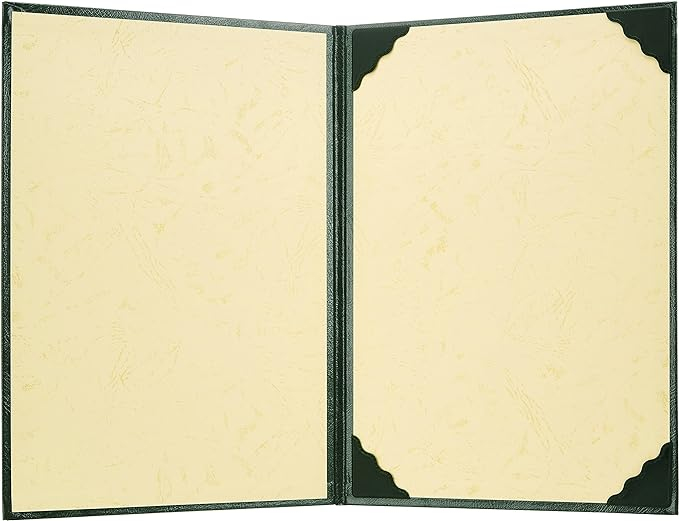 ナカバヤシ 証書ファイル VPクロス貼りタイプ A4判 FSL-A4G 緑